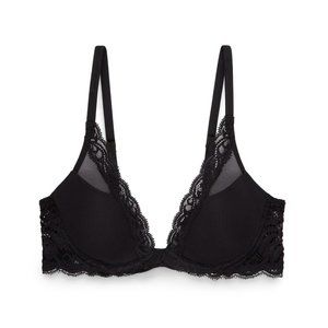 NWT Natori Feathers Bra Black - Size 34DD